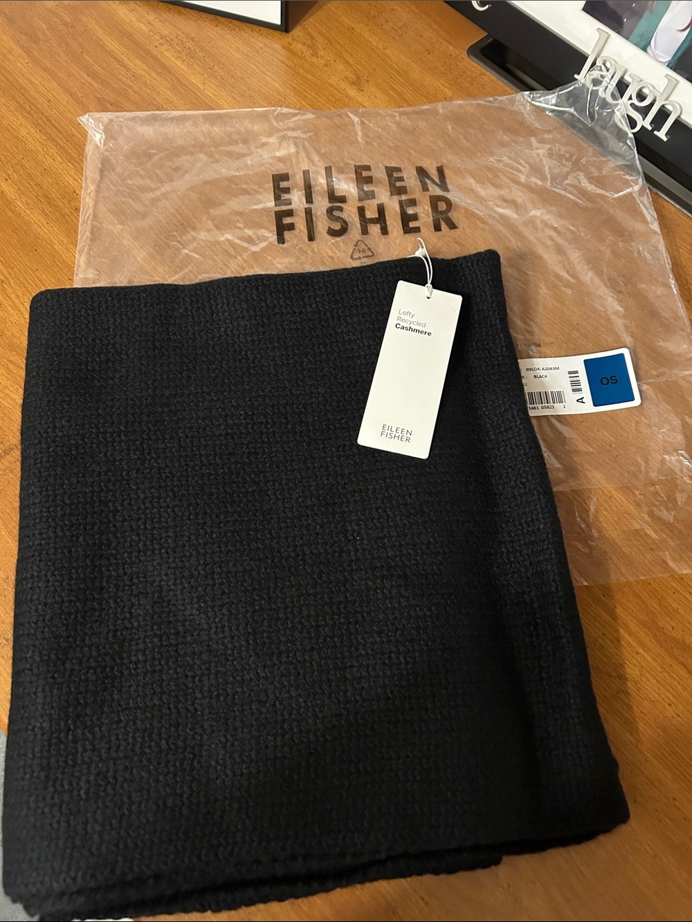 Eileen Fisher Cashmere Scarf NWT